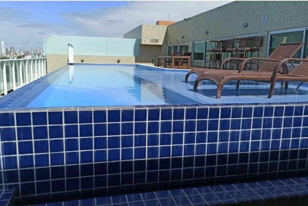 Flat Bello Plaza - Piscina Com Vista Da Orla Cabedelo Exterior photo